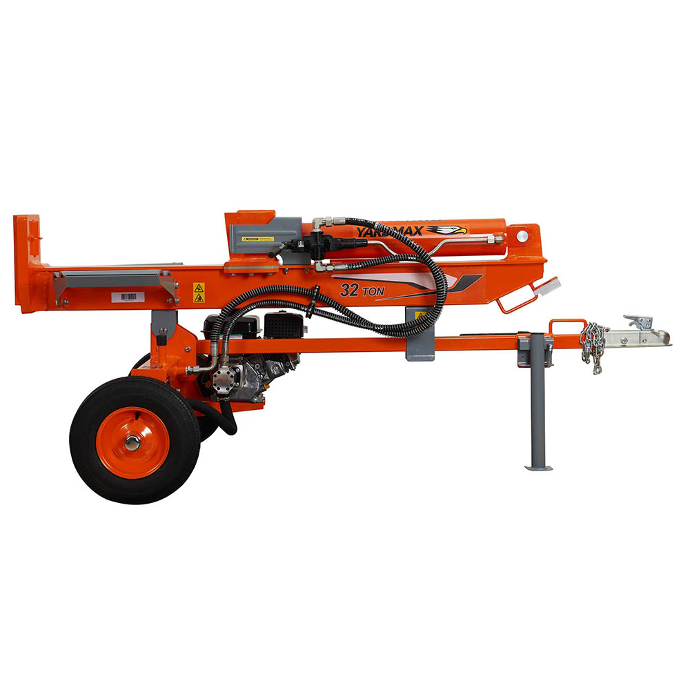 YU3266 YARDMAX Gas Log Splitter 32 Ton 2Way Full Beam Briggs