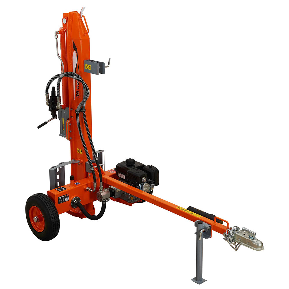 YU3666 YARDMAX Gas Log Splitter 35 Ton 2Way Full Beam Briggs