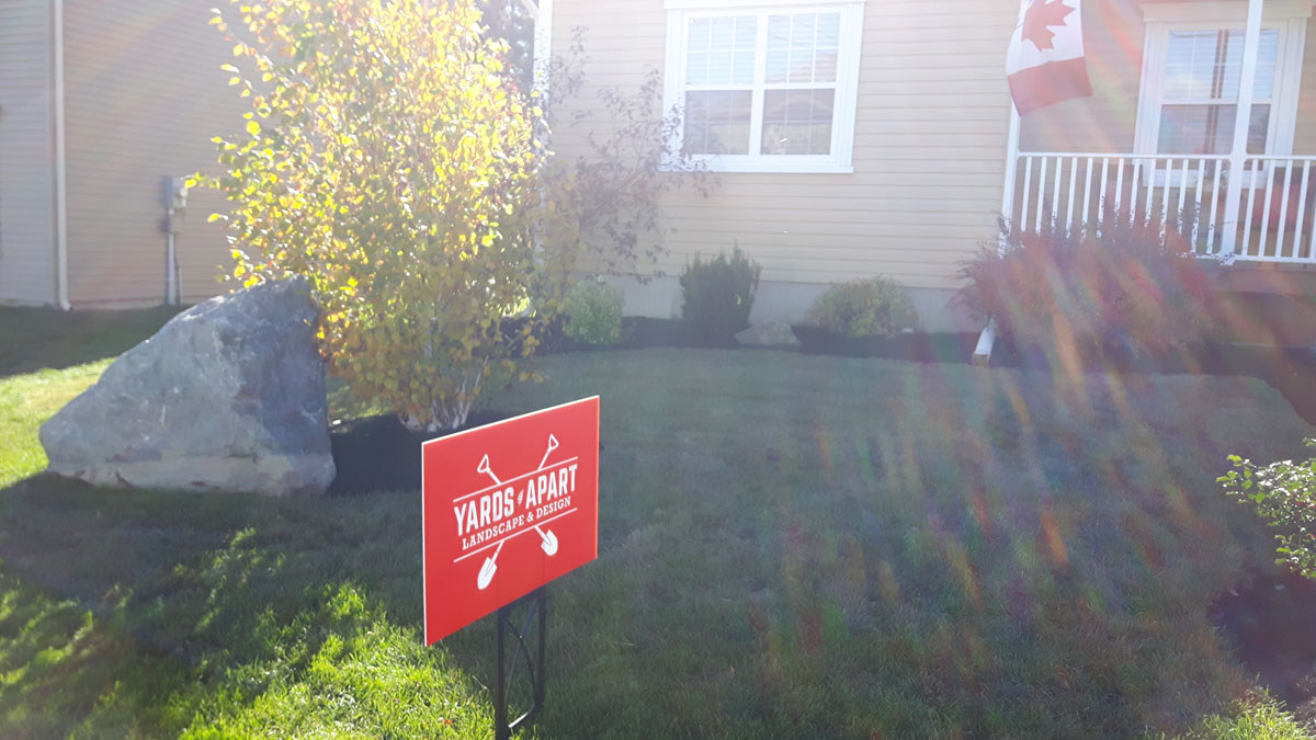 Yards Apart Landscape & Design Planting & Bedding