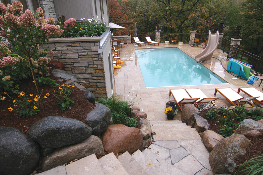 Pool And Patio Landscaping Patio Ideas