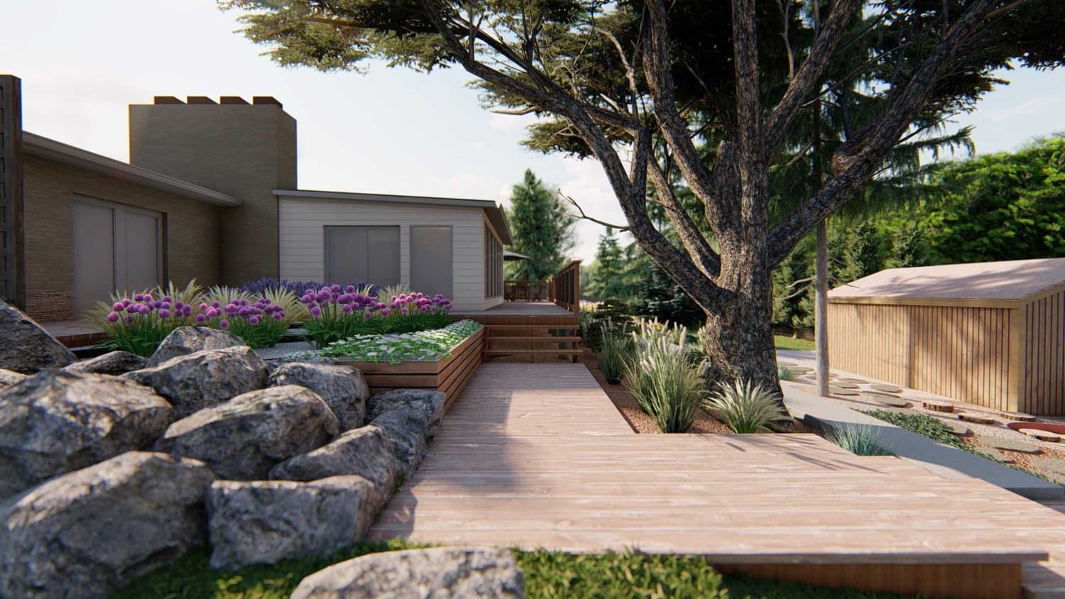 Residential Landscape Design & Build in Denver, CO Yardzen