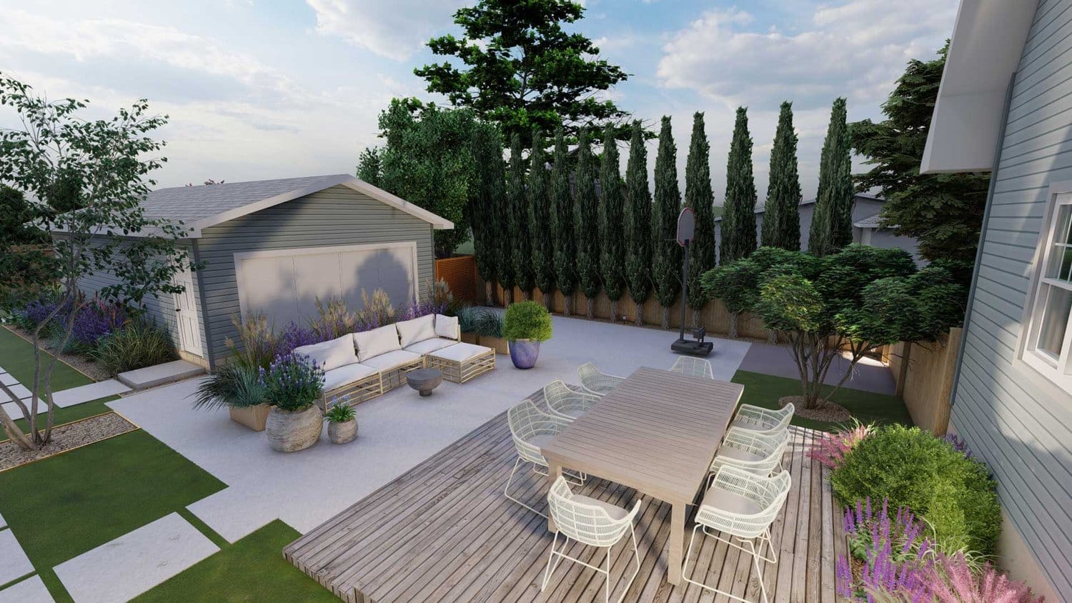 Residential Landscape Design & Build in Potomac, MD Yardzen