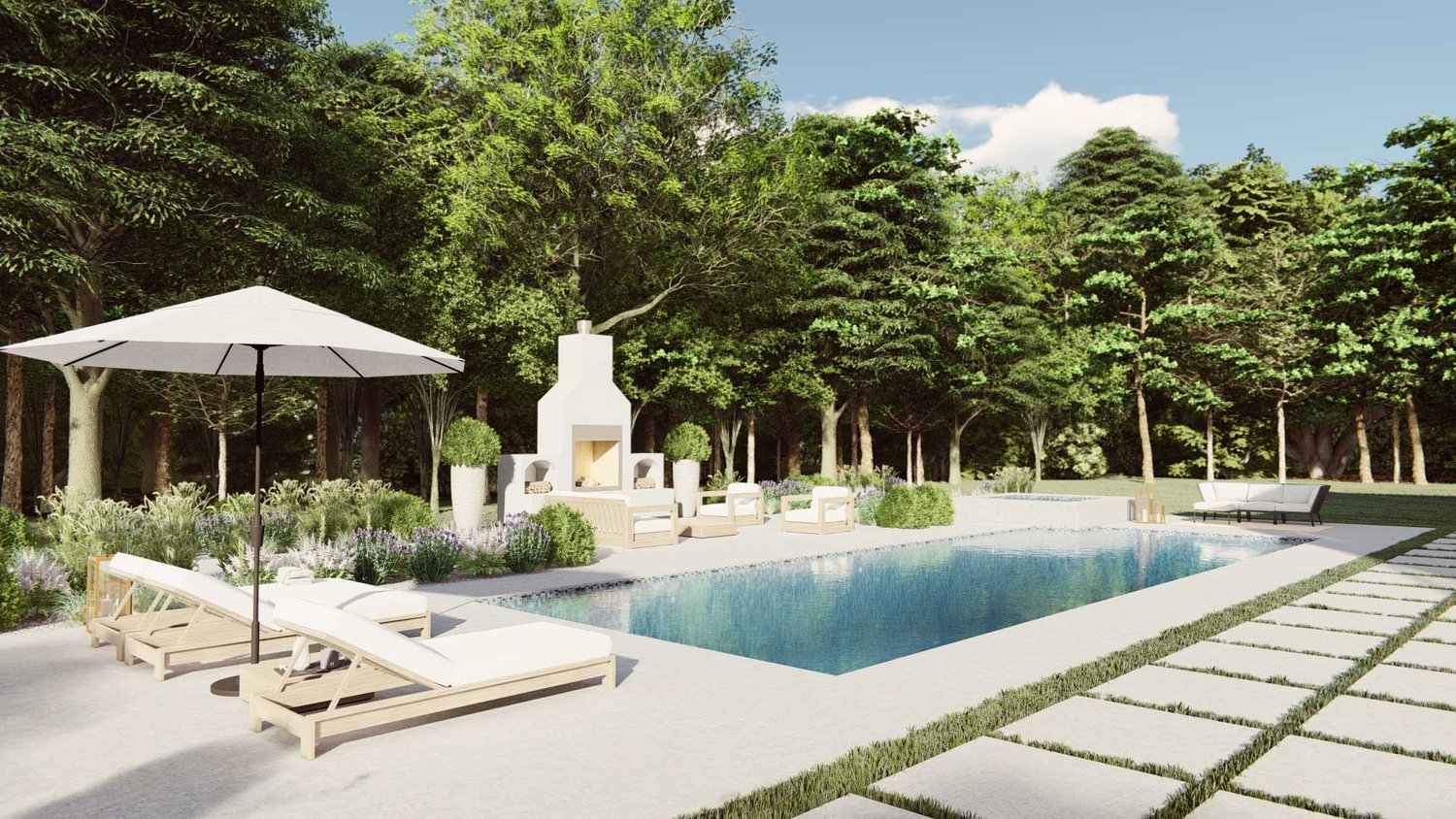 Residential Landscape Design & Build in Potomac, MD Yardzen