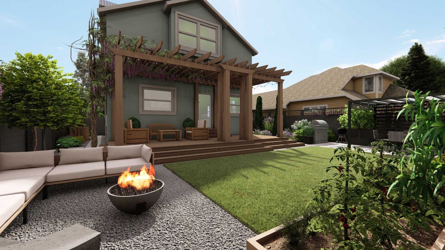 Residential Landscape Design & Build in WA Yardzen
