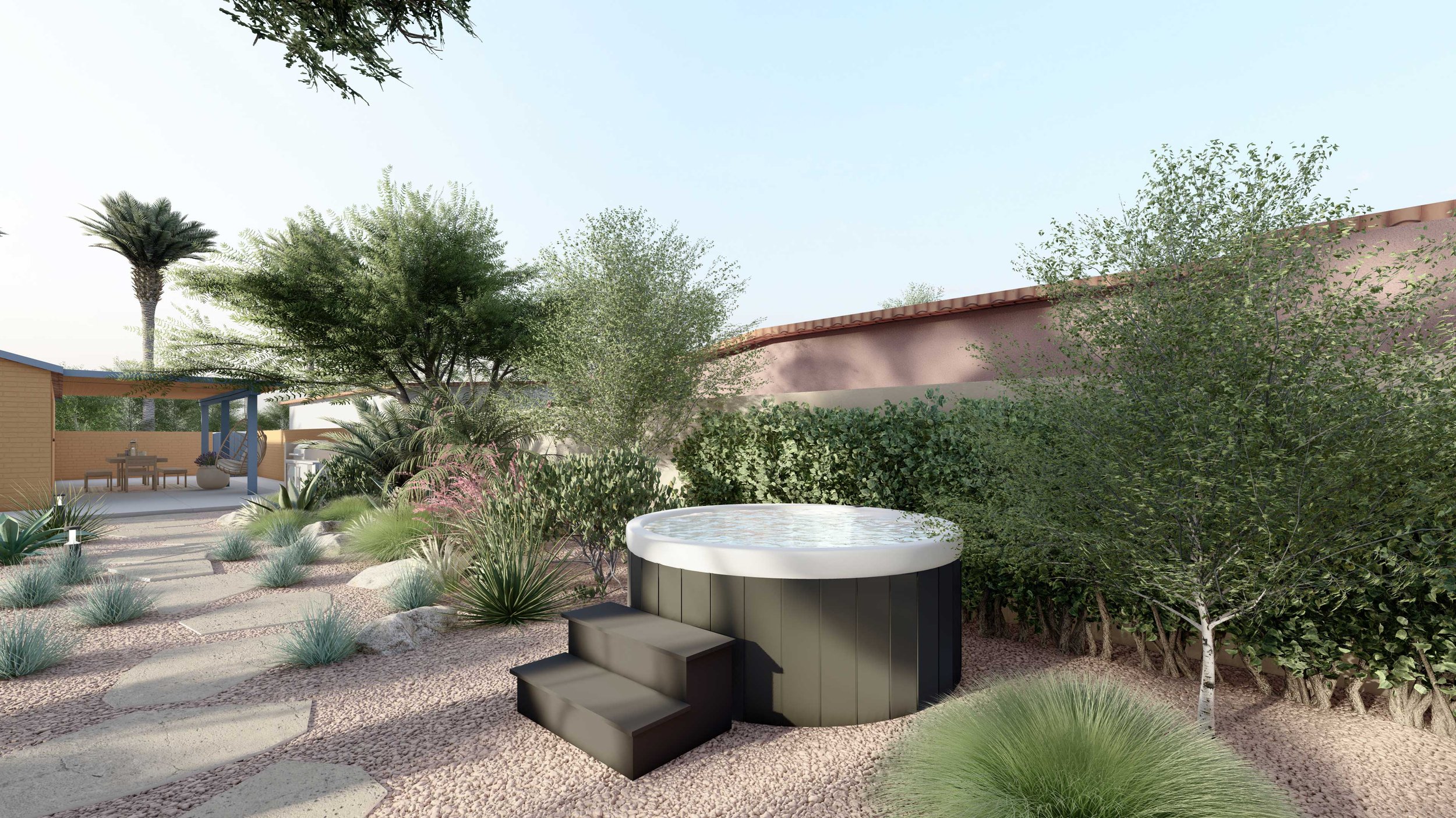 Residential Landscape Design & Build for Tucson, AZ Yardzen