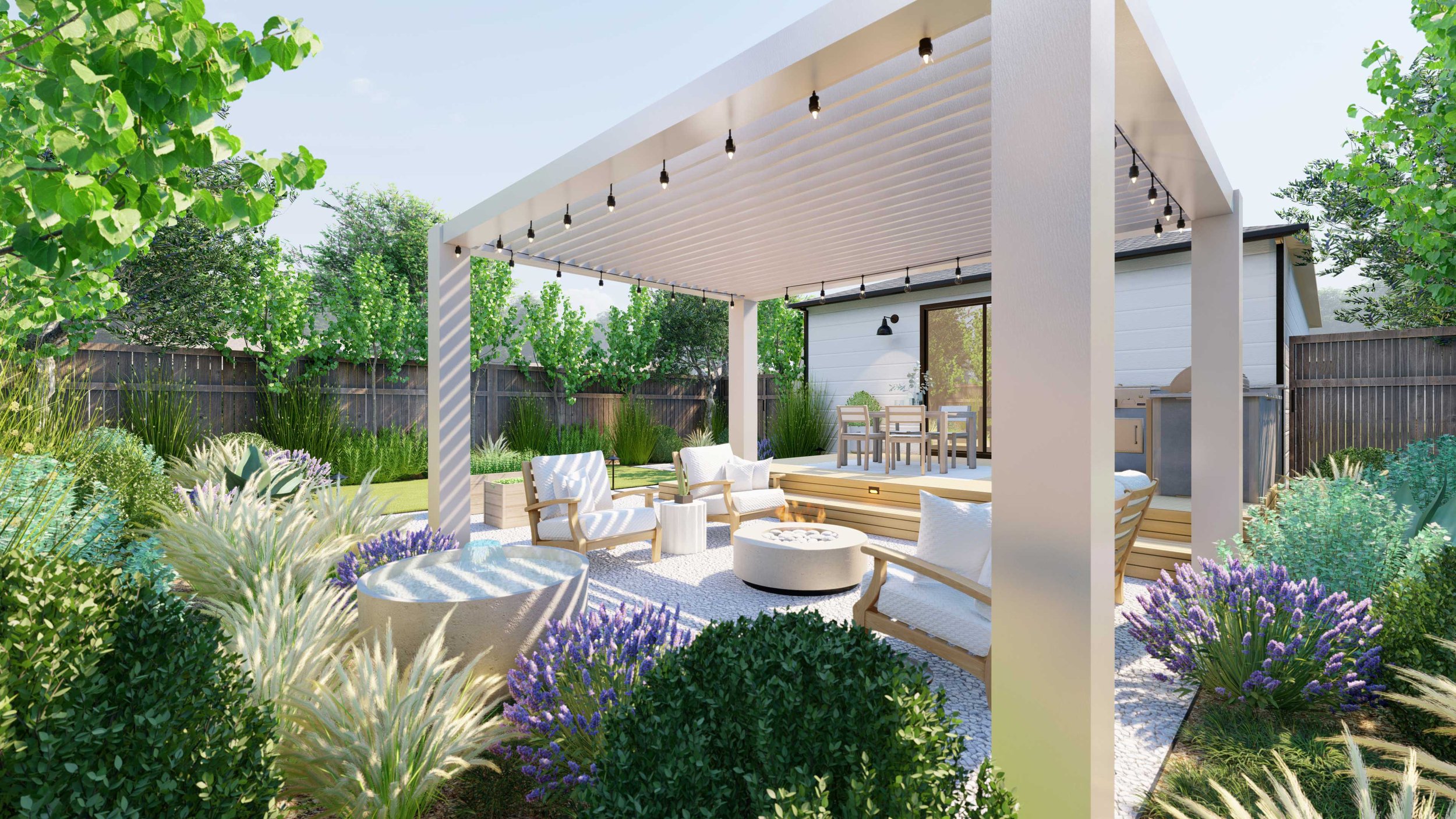 Backyard Makeover Costs from 10,000 to 125k Yardzen