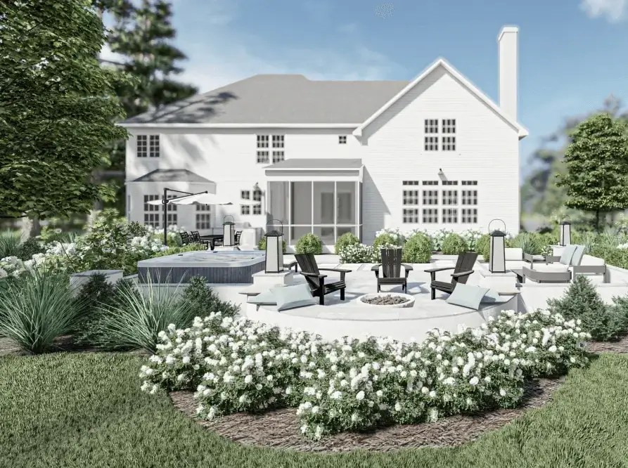 Backyard Landscape Design Package Yardzen