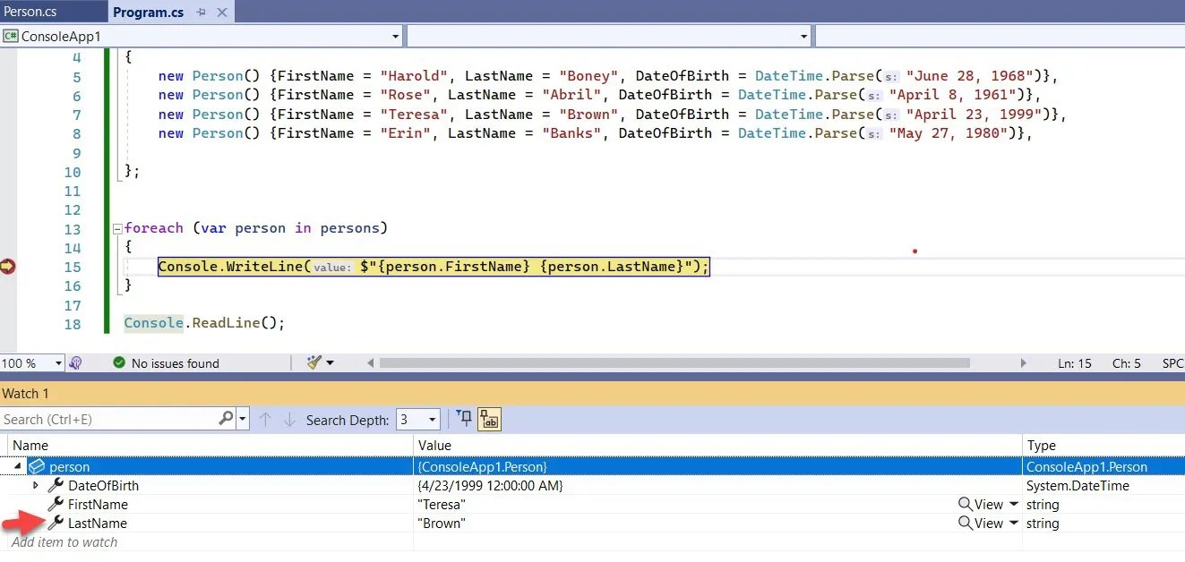 How to Use Conditional Breakpoints in the Visual Studio 2022 Debugger