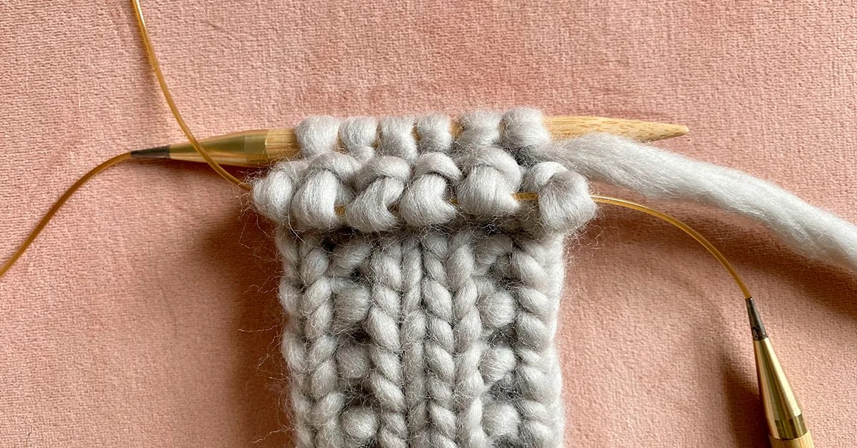 How to Knit a Keyhole Scarf Step by Step Yarnalia
