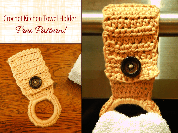 Crochet Towel Holder