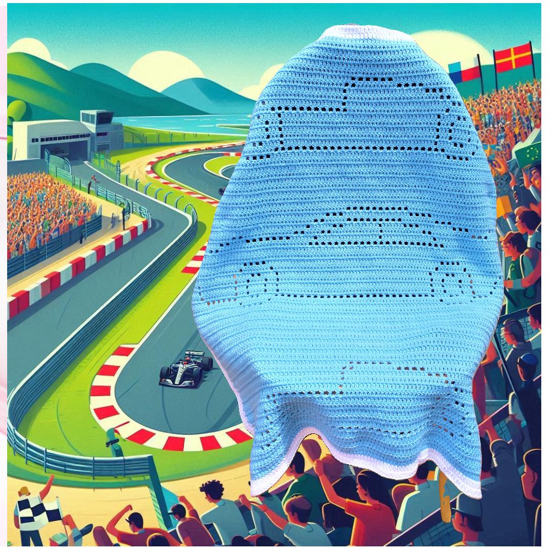 Crochet race car blanket pattern Yarn Crochet Garden