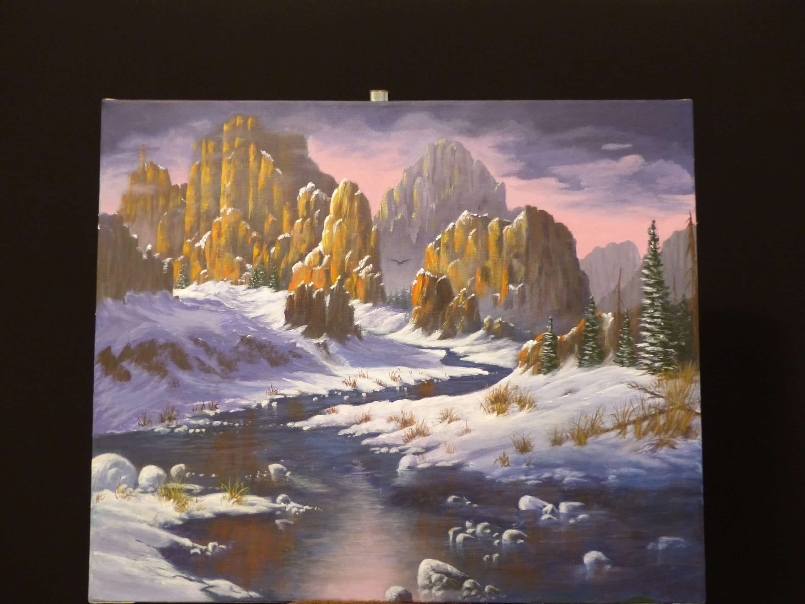 Southwest Painting 01 Yarnell School