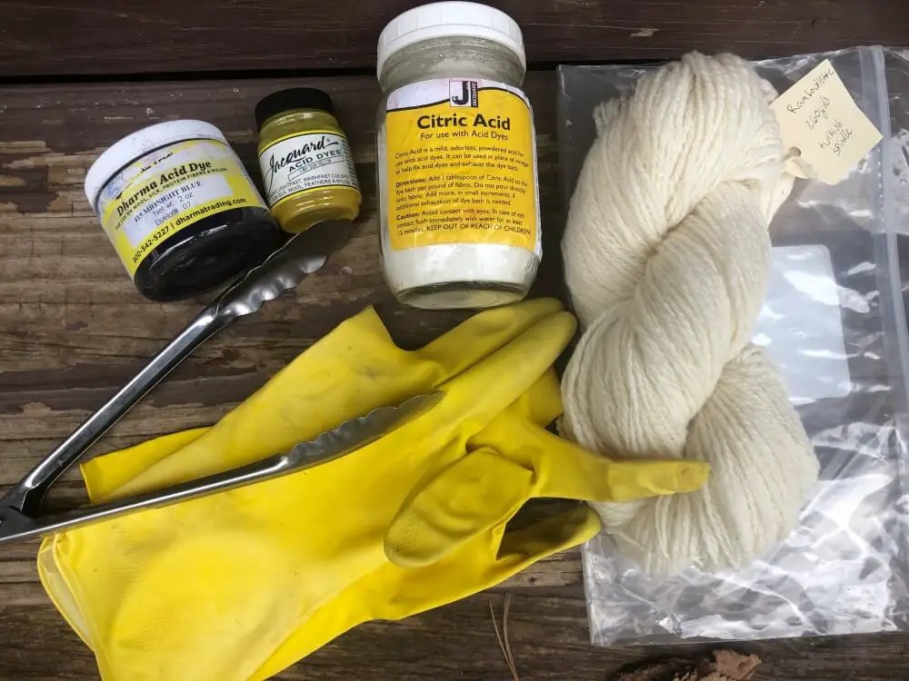 How to Dye Wool Dye Yarn with Natural and Acid Dyes Yarnhustler
