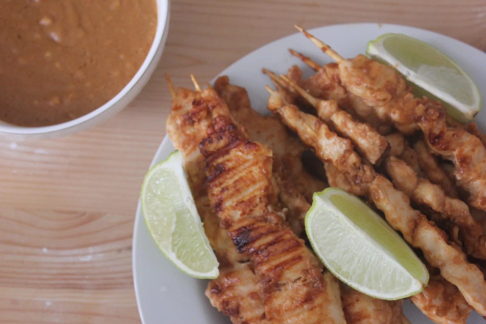 Yasalam! Satay med peanut sauce Yasalam!