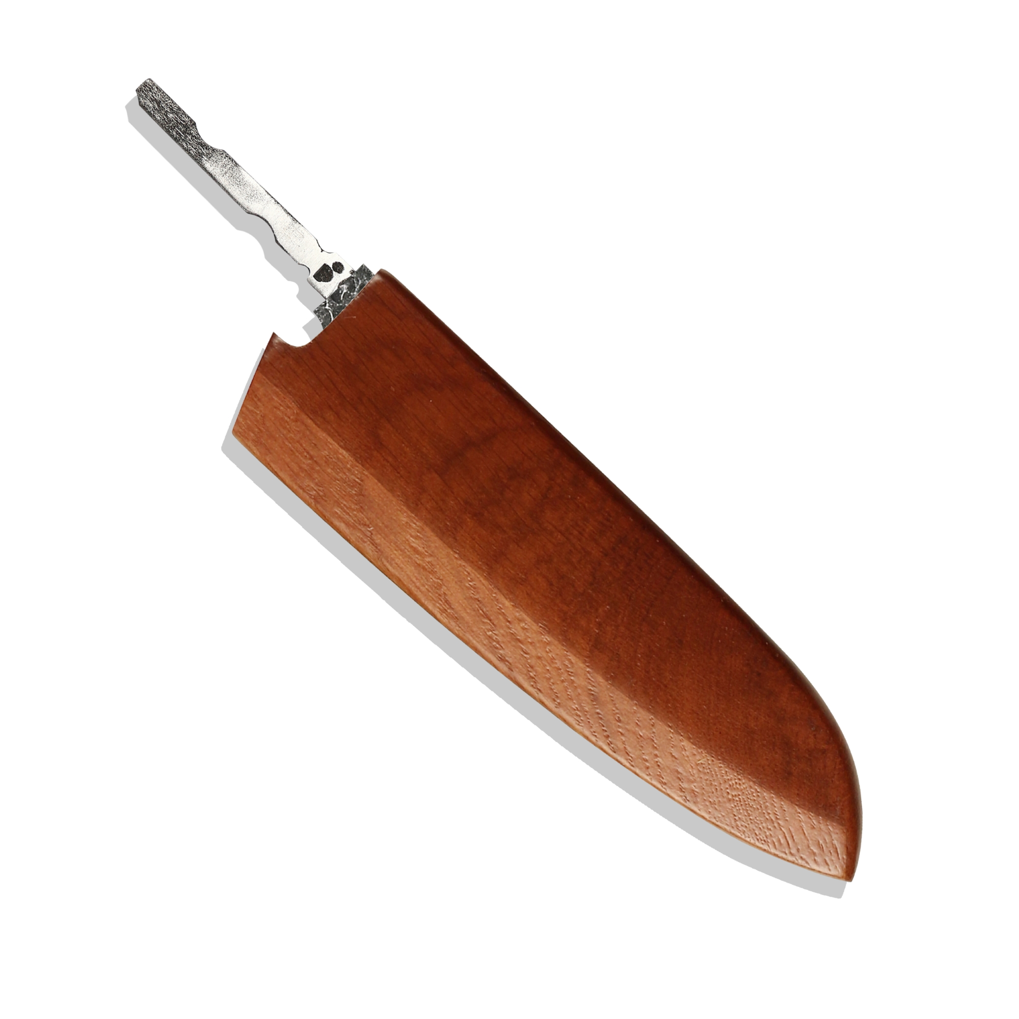 Santoku Knife Blank Blade Wooden Scabbard Custom Knife Making Home