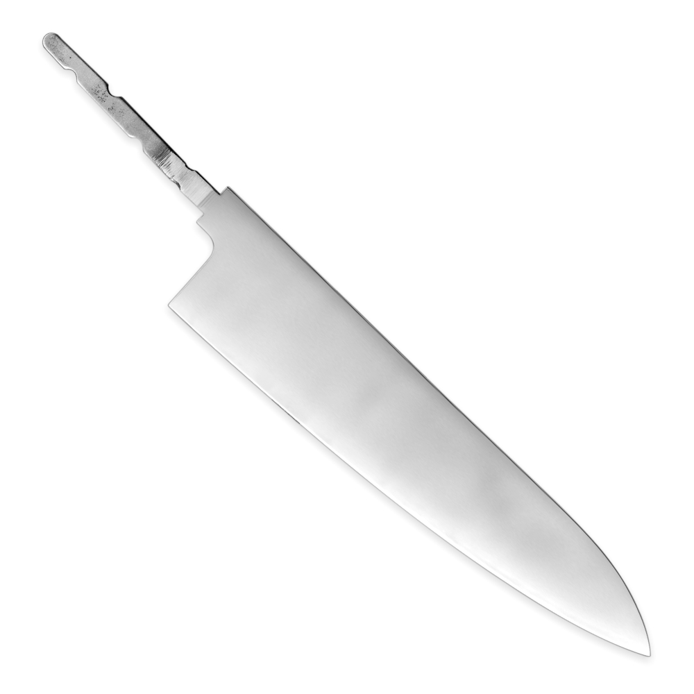 Chef knife Blank Blade Japanese Gyuto Shape Billet Knife Making Home