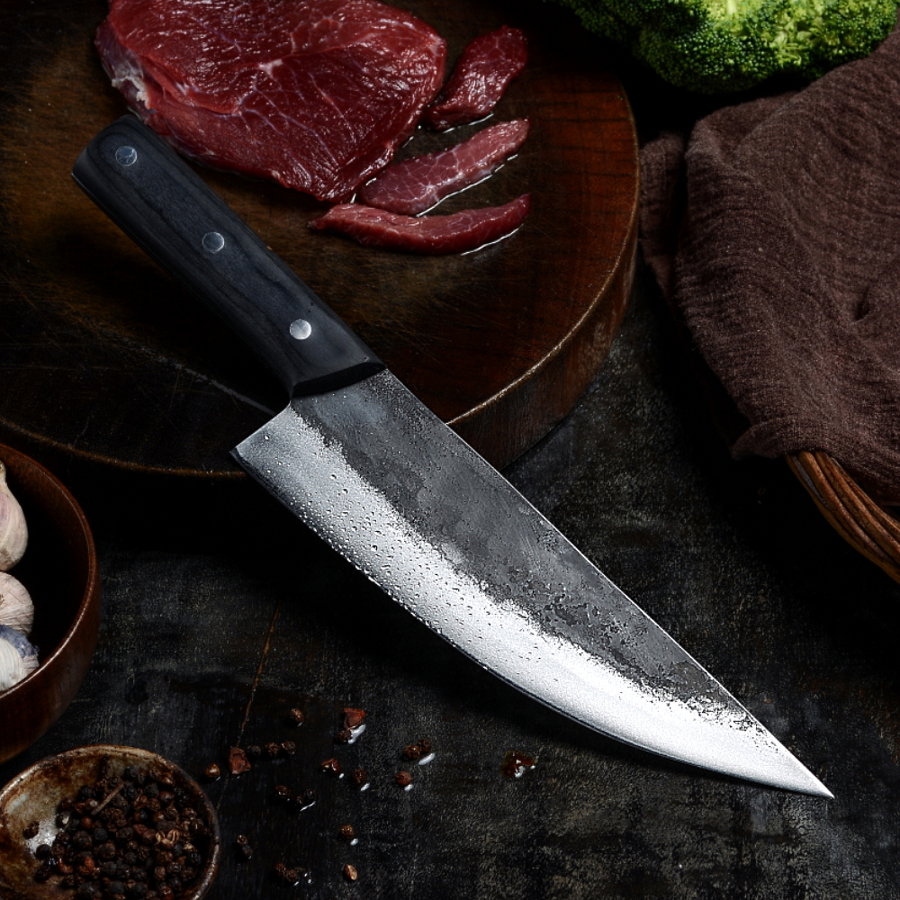 Handmade Chef Knife Chinese Butcher Tools Kitchen Knives Yashka Designs