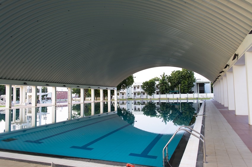 Stadium & Swimming Pool at Karai Police Acadamy Gandhinagar(Gujarat