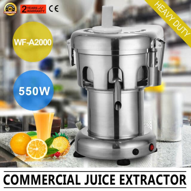 VEVOR Commercial Juice Extractor Heavy Duty Juicer Aluminum Casting And