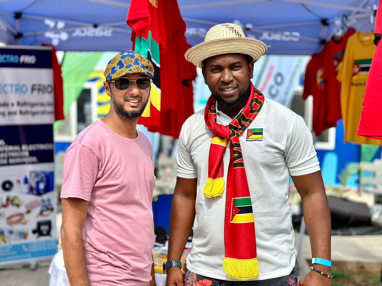Yassin e Francisco Pangula