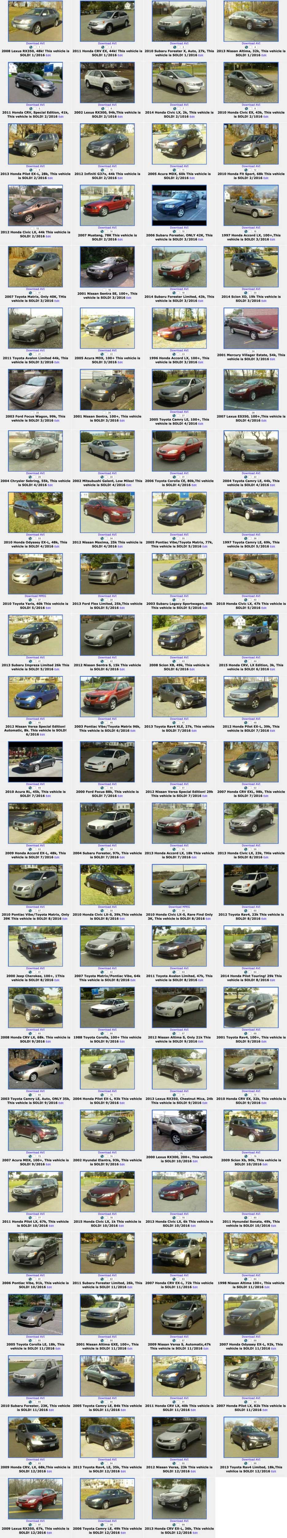 Sold 2016 Yates Auto Service