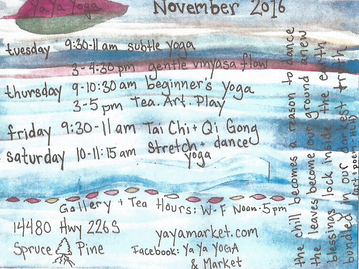 201611 YAYA YOGA & MARKET