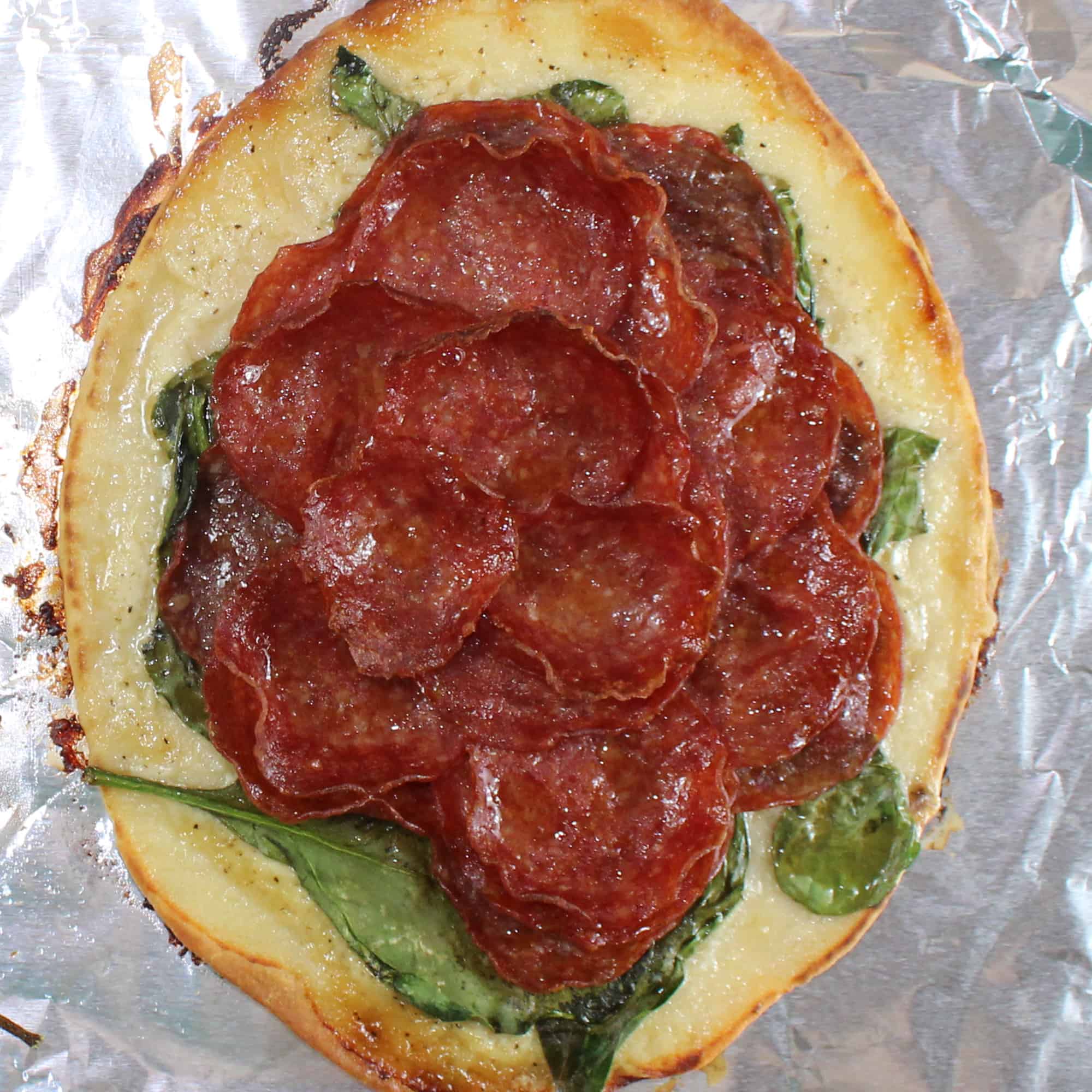 Kosher Salami Flatbread YayKosher Crispy and Delicious