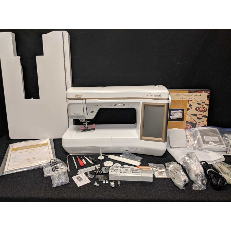 Baby Lock Crescendo Deluxe Sewing and Quilting Machine For Sale