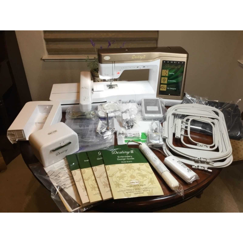 Baby Lock Destiny 2 II Sewing Embroidery Quilting Machine For Sale