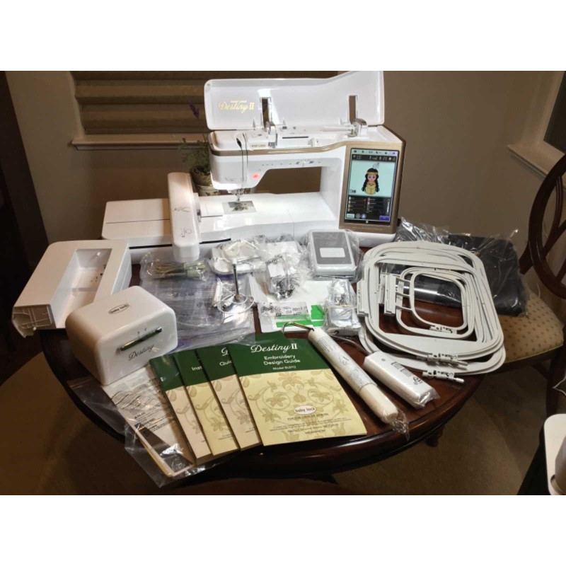 Baby Lock Destiny 2 II Sewing Embroidery Quilting Machine For Sale
