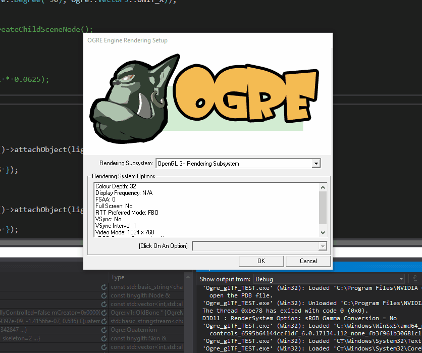 Ogre_glTF glTF 2.0 asset loader plugin for Ogre 2.1