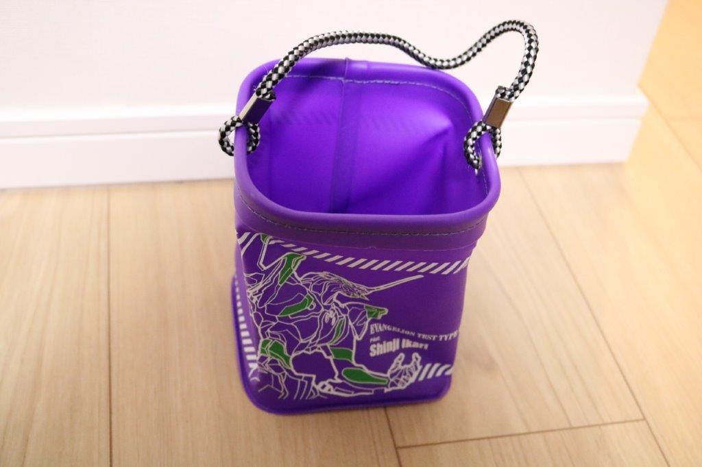 水くみバケツは小さめサイズ（12cm×12cm）がおすすめ！！携帯性抜群なマイクロバッカンの使い勝手が非常にイイ！！ 淀川ブリームゲーム