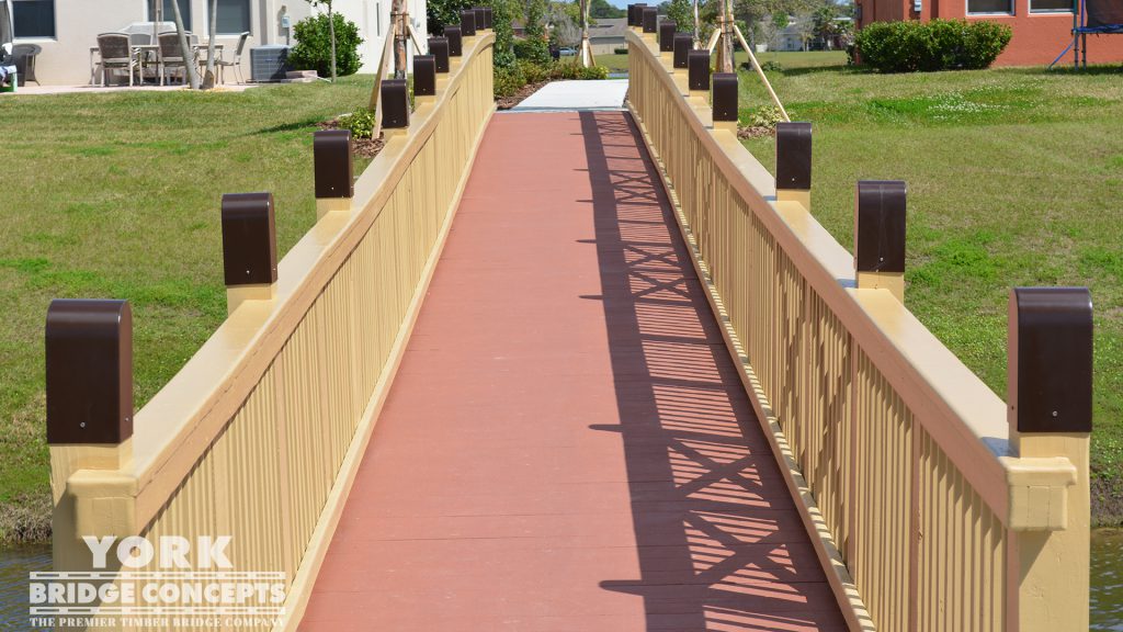 Copperstone Timber Pedestrian Bridge Parrish, FL York Bridge