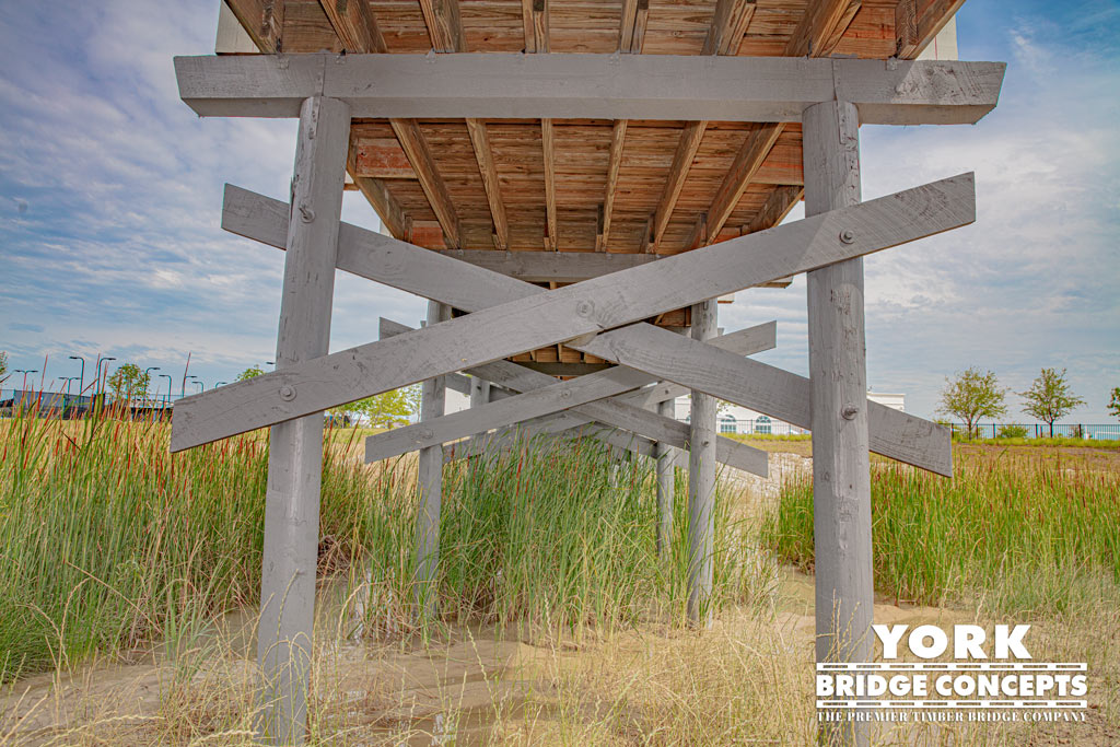 Walsh Timber Pedestrian Bridges Ft. Worth, TX York Bridge