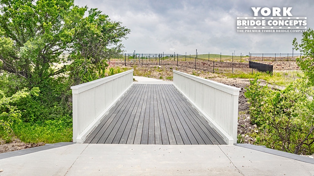Walsh Timber Pedestrian Bridges Ft. Worth, TX York Bridge