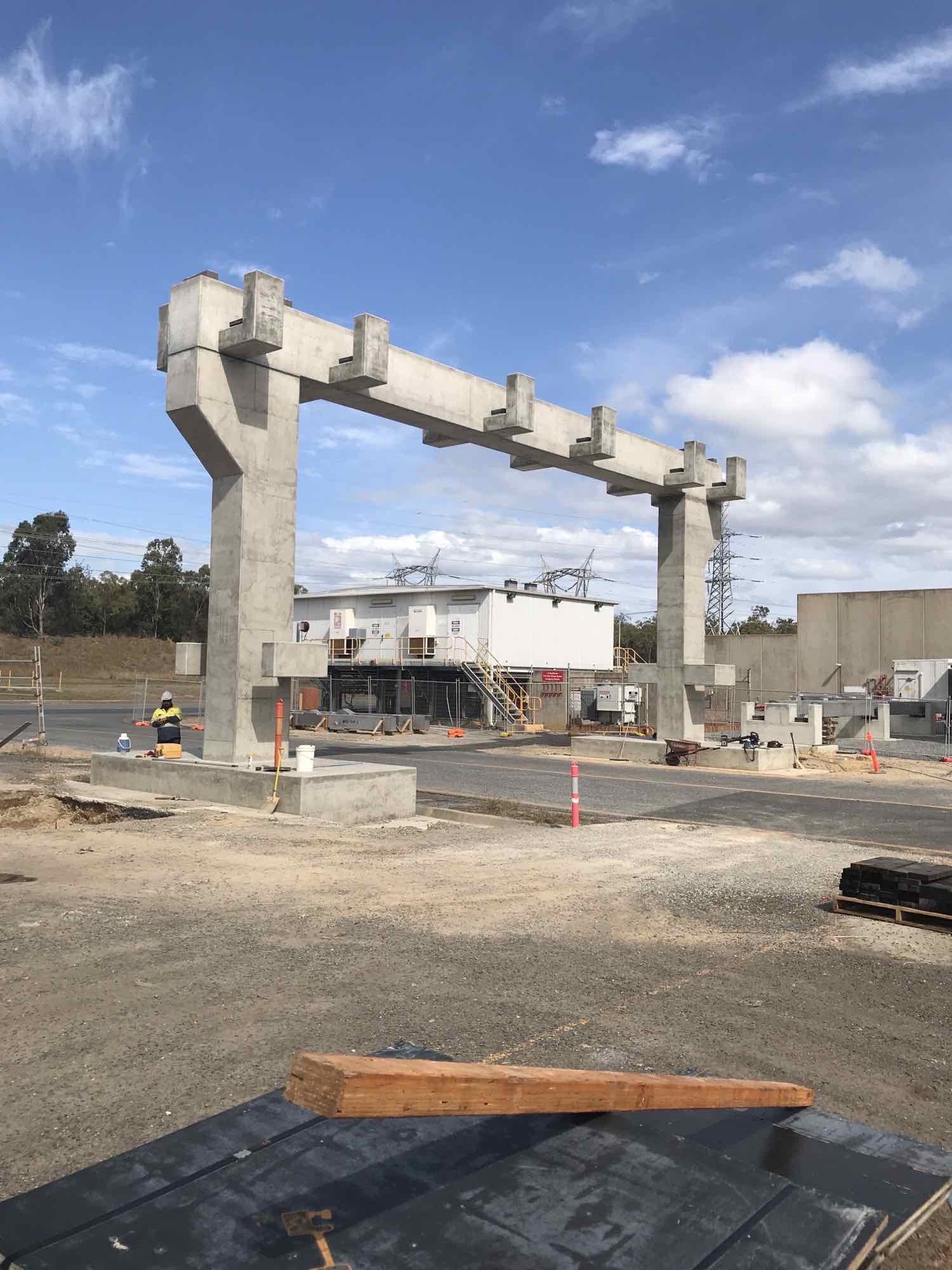 Youngs Building Contractors BSL Road Crossing Beams