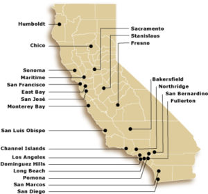 CSU Map to Yuba College
