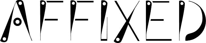 Affixed Schriftart