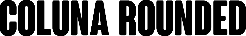ColunaRoundedCondensedBold font