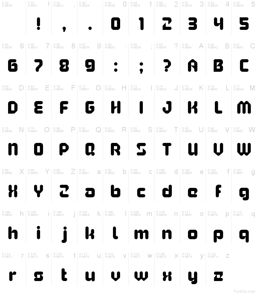 File font