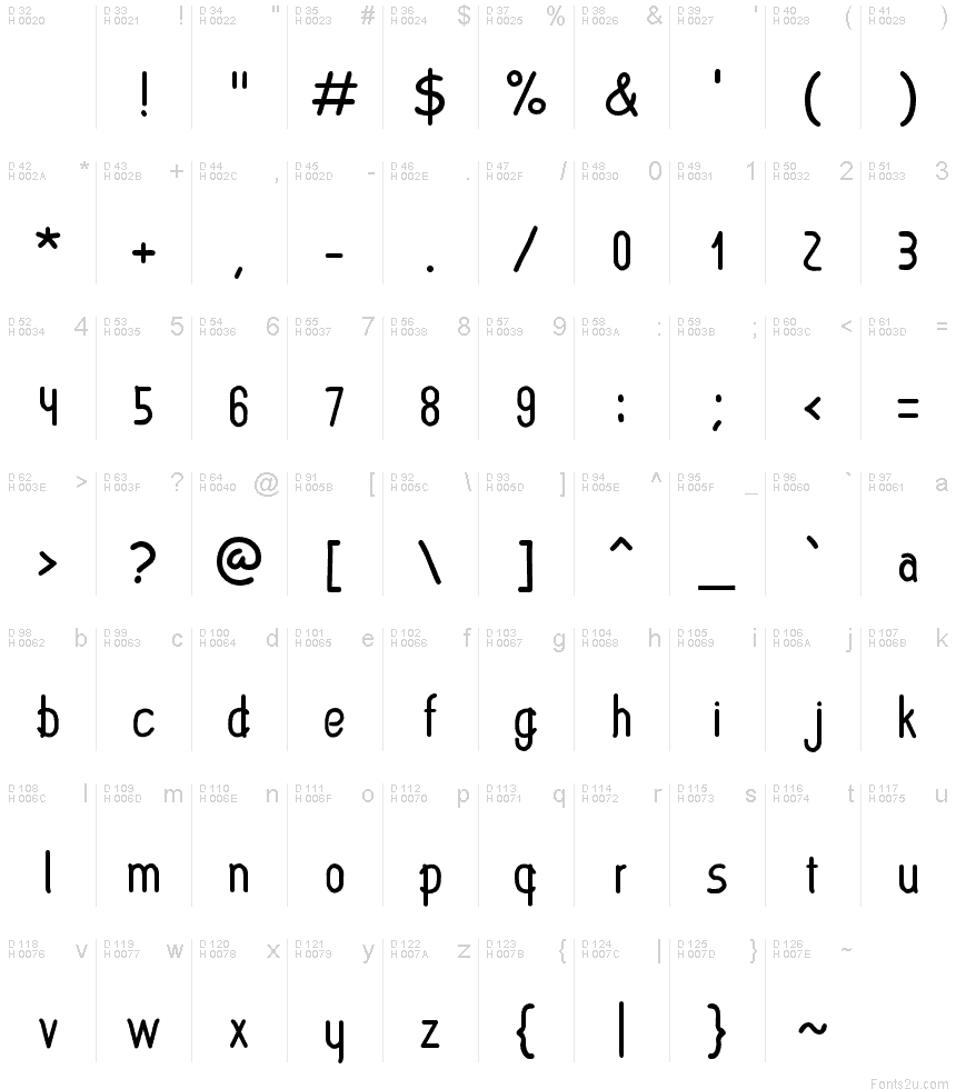 Modular Sans font