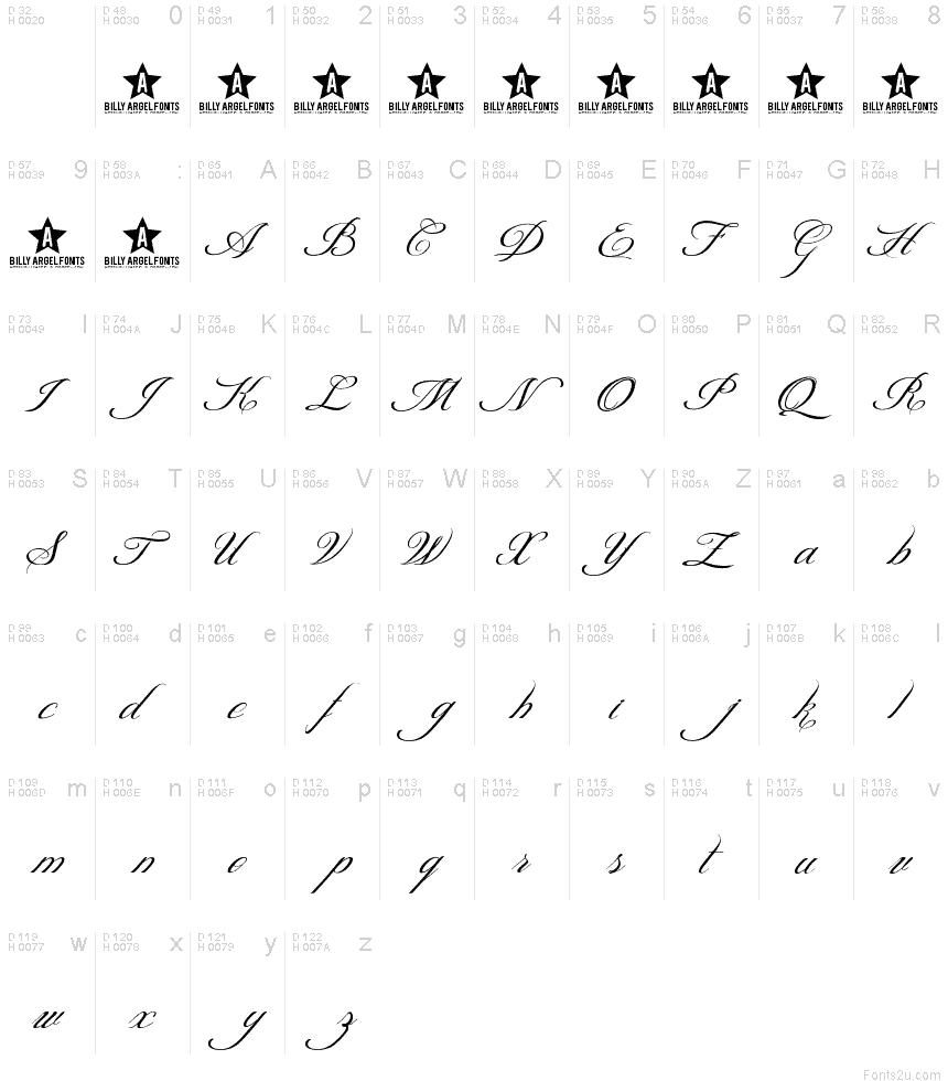 ShitHappensCursive font