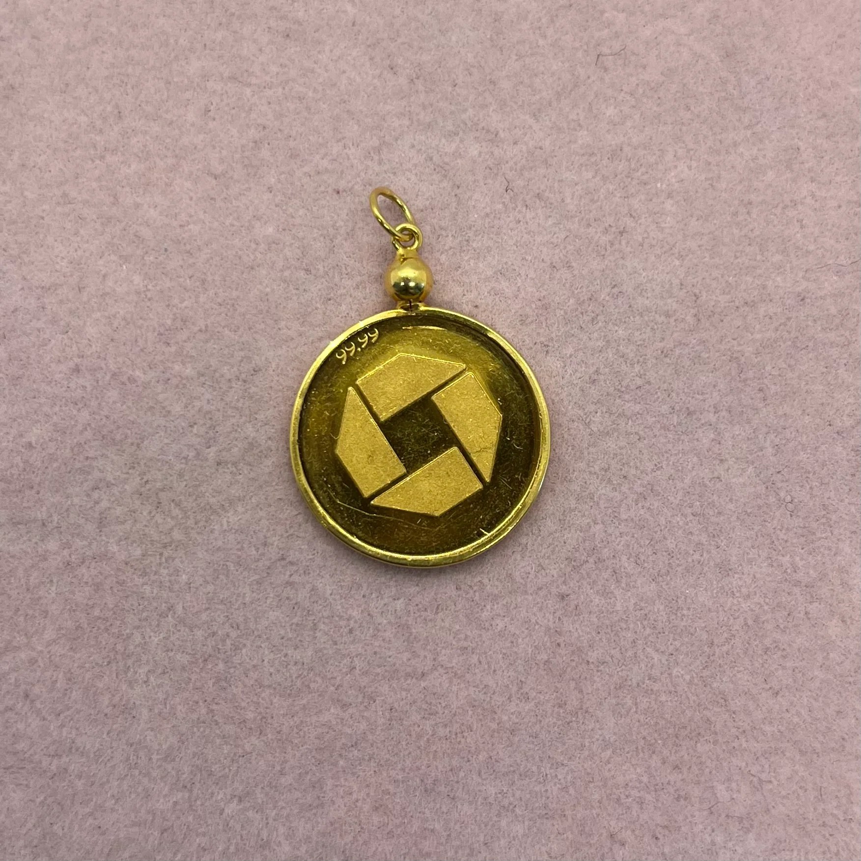 24k Chase Bank Dog Coin Yeah It's Jewelry