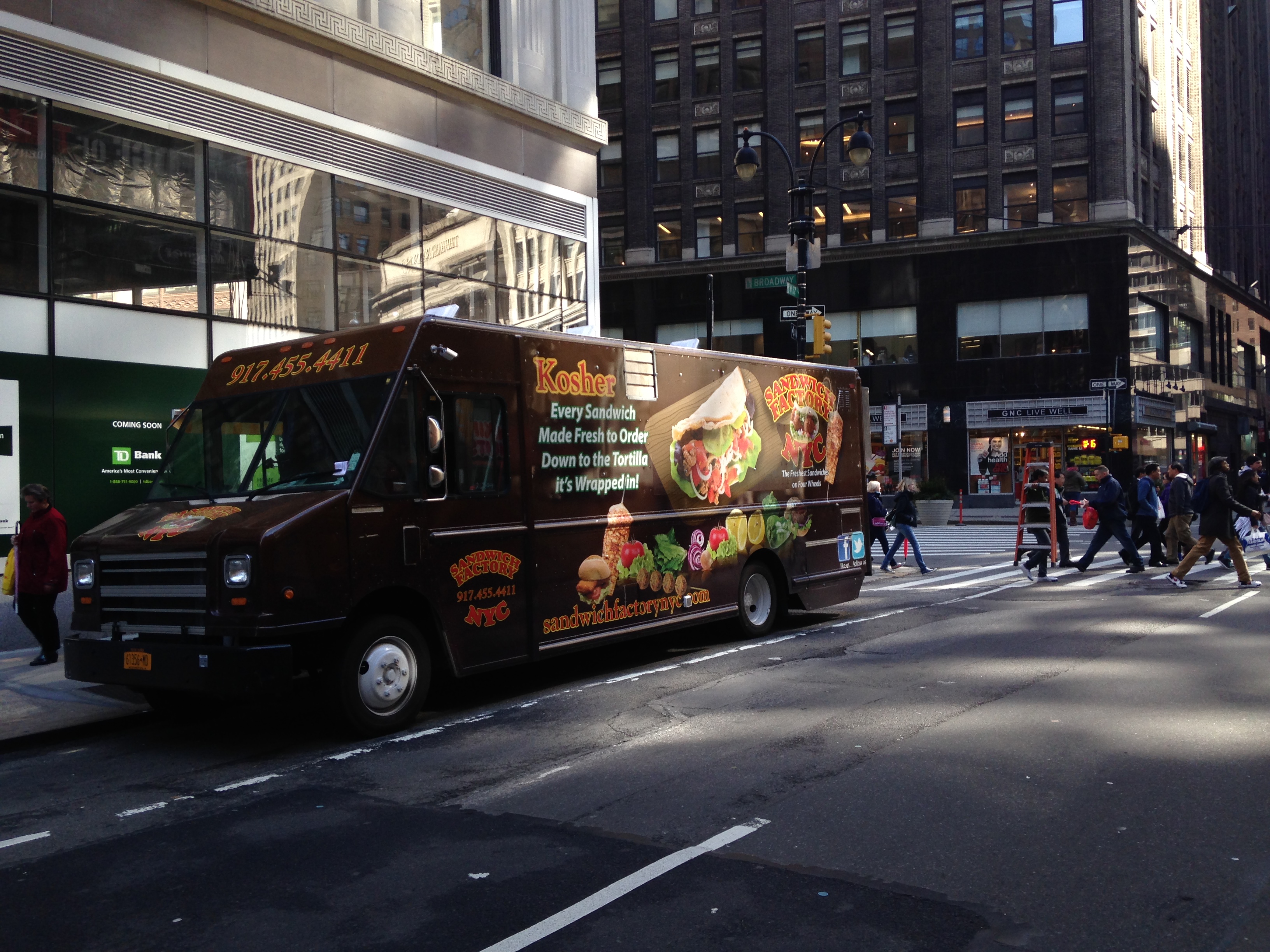 The Sandwich Factory New Kosher Sandwich Truck in New York City