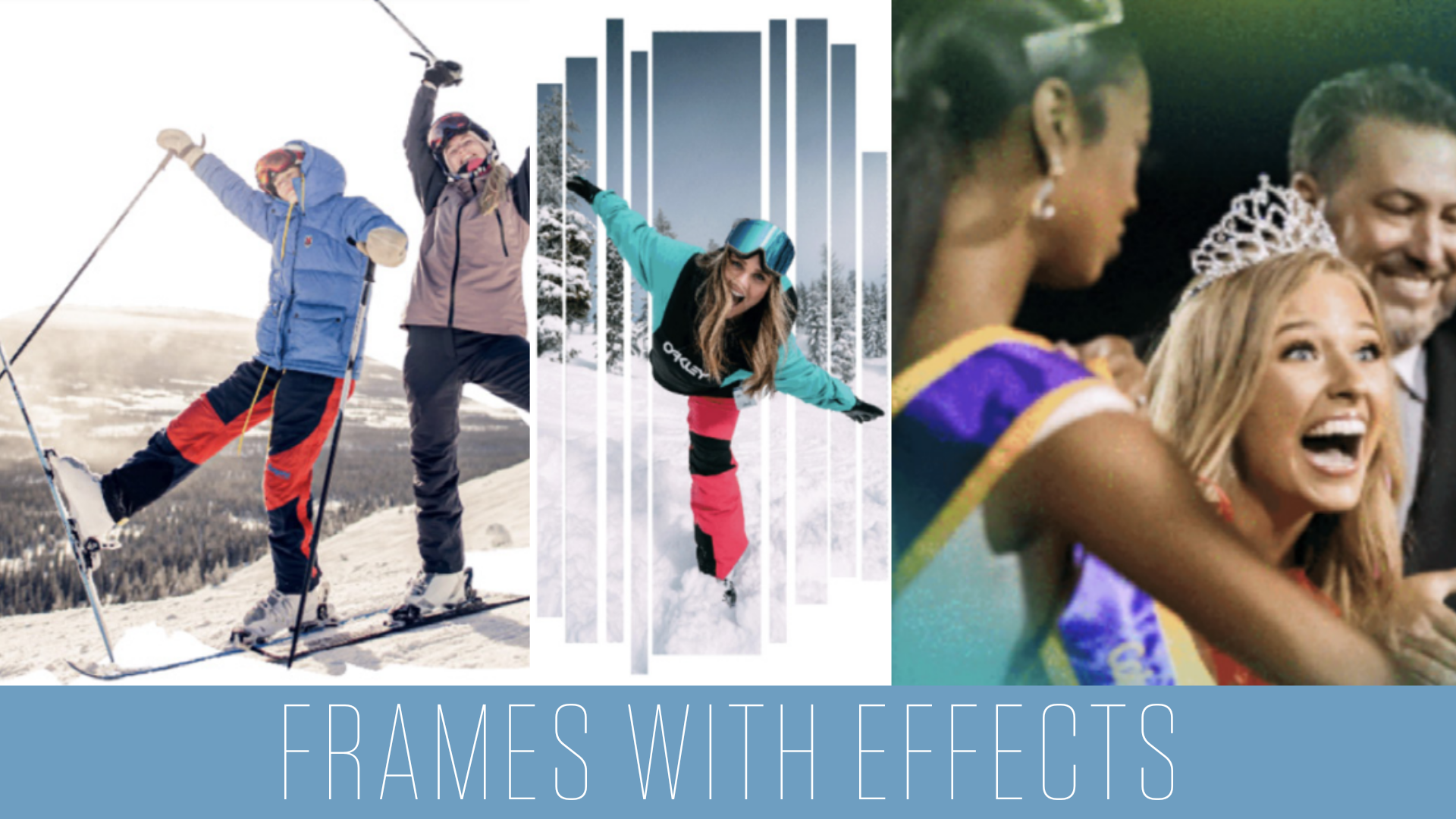 eDESIGN + CANVA FRAMES WITH EFFECTS Yearbook Discoveries