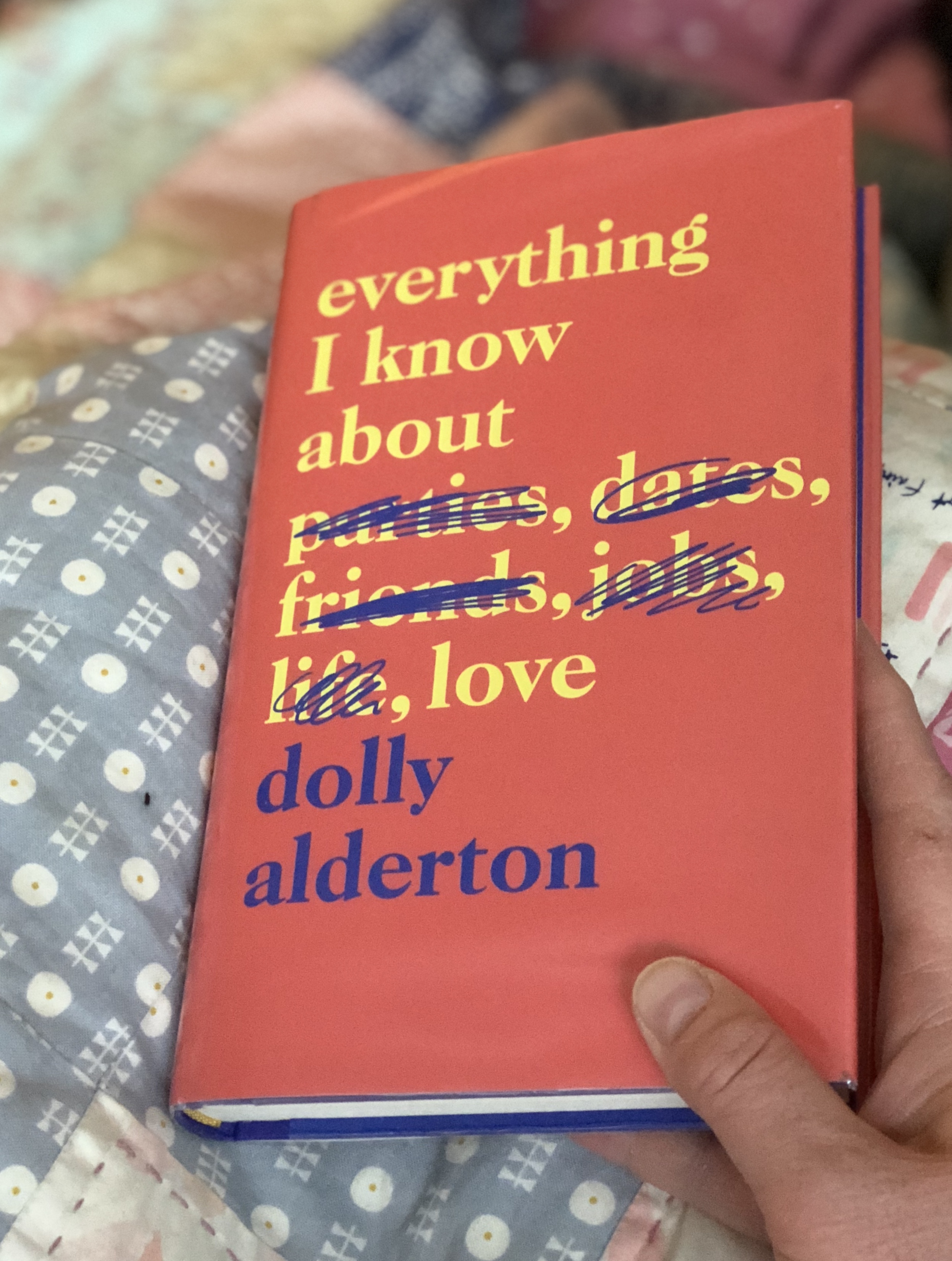 everything I know about love by Dolly Alderton Years of Reading Selfishly