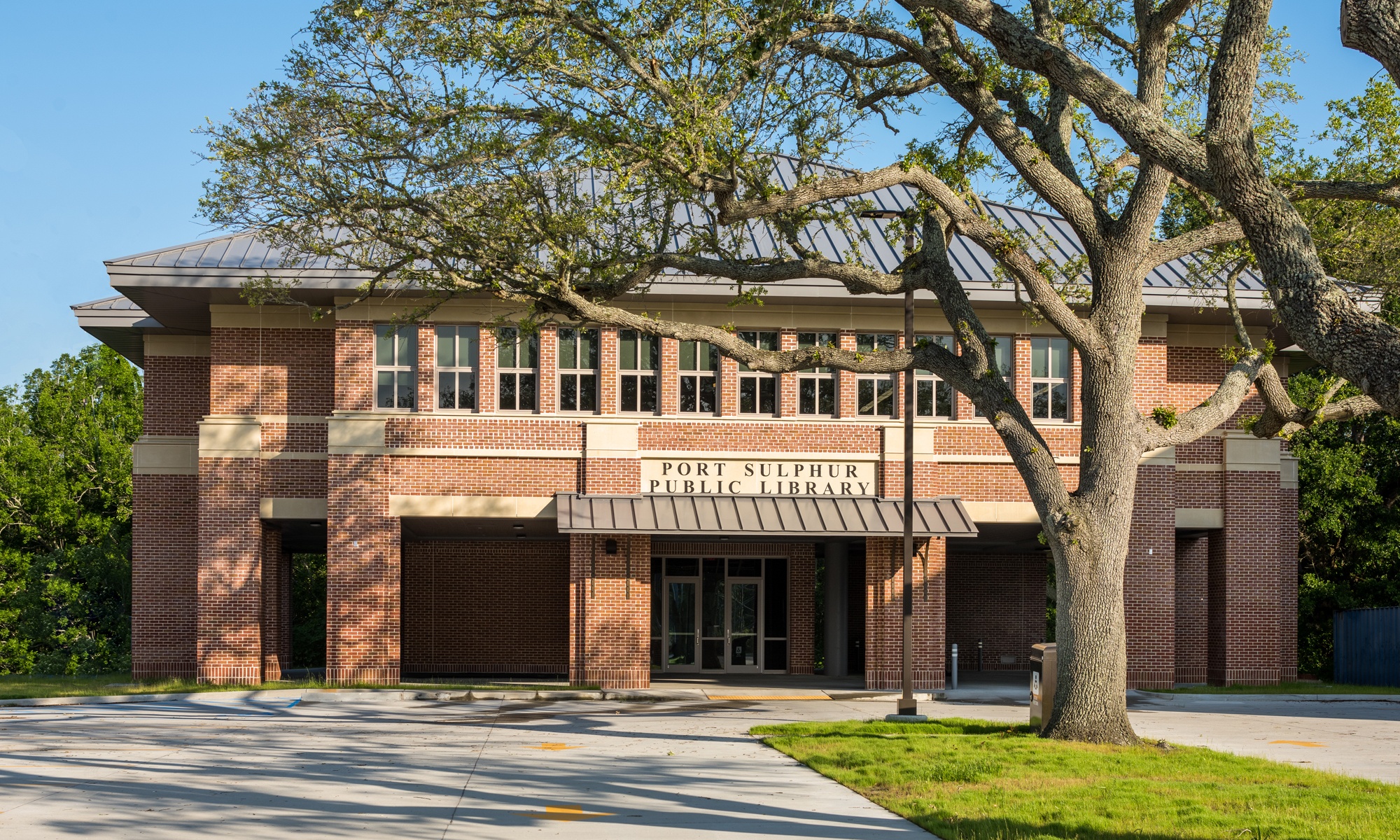 Port Sulphur Community Library Yeates Mancil Architects