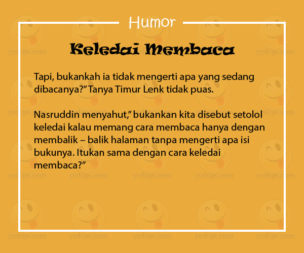 Humor Sufi Cerita Lucu, Komik Lucu dan Humor Terbaru