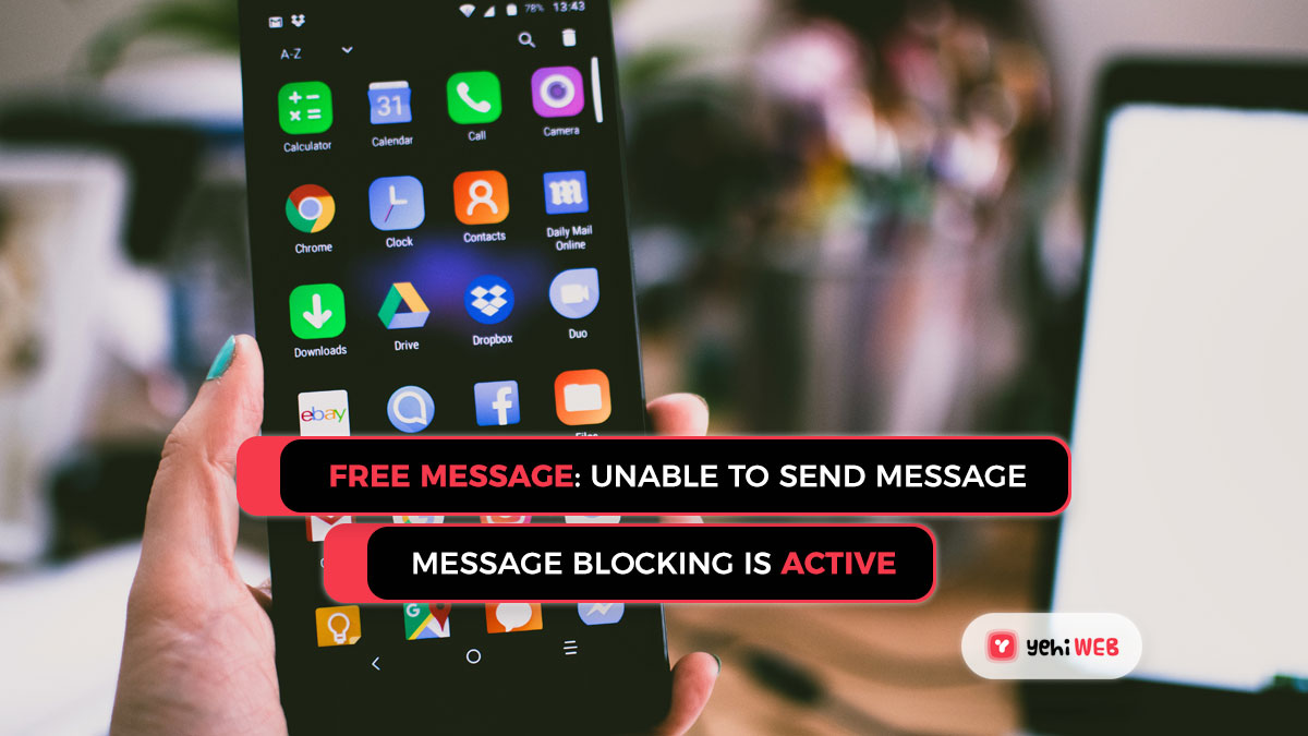 How To Resolve The ‘Free Message Unable To Send Message Message