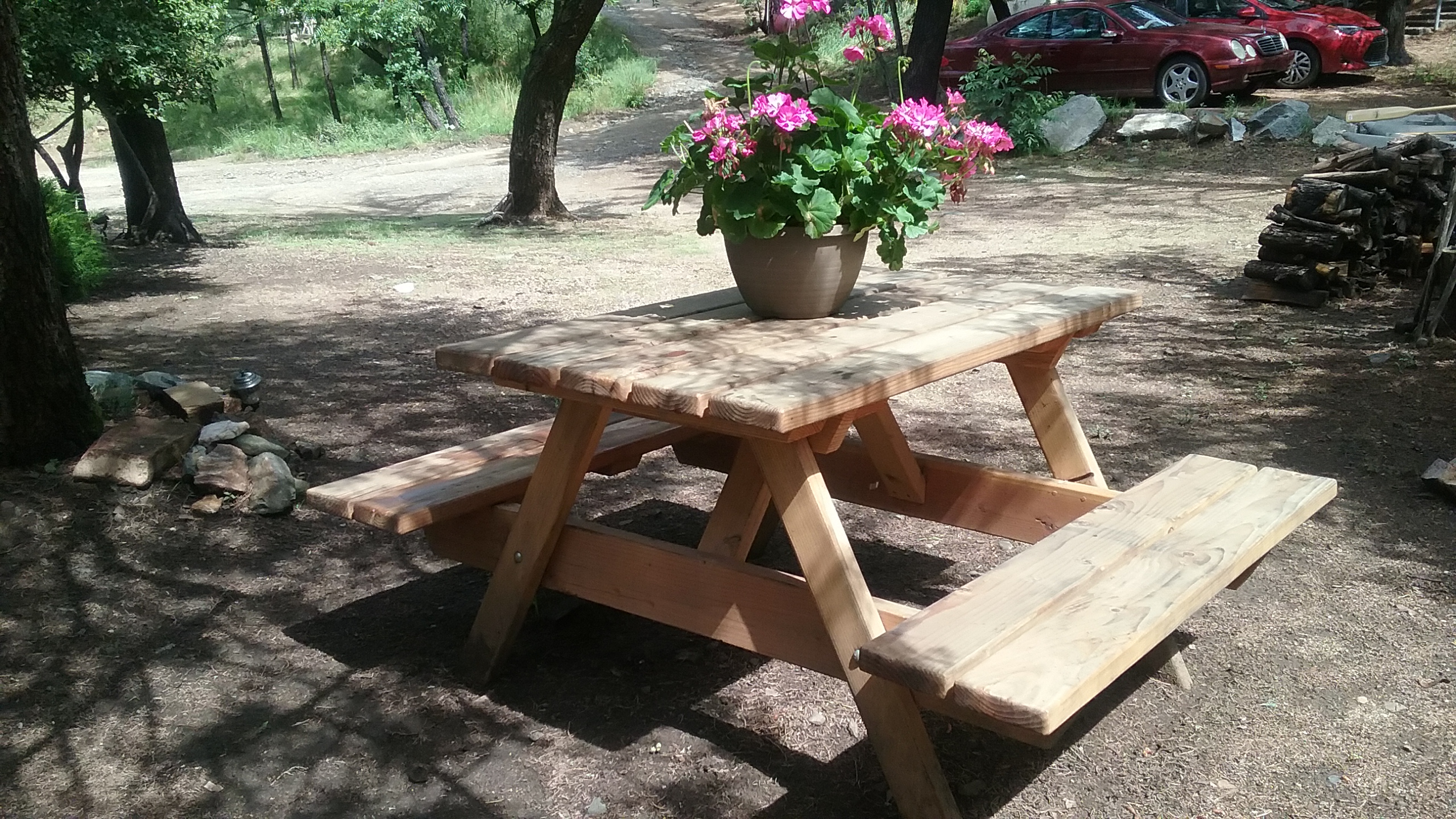 The Classic Picnic Table 8′ Yavapai Exceptional Industries